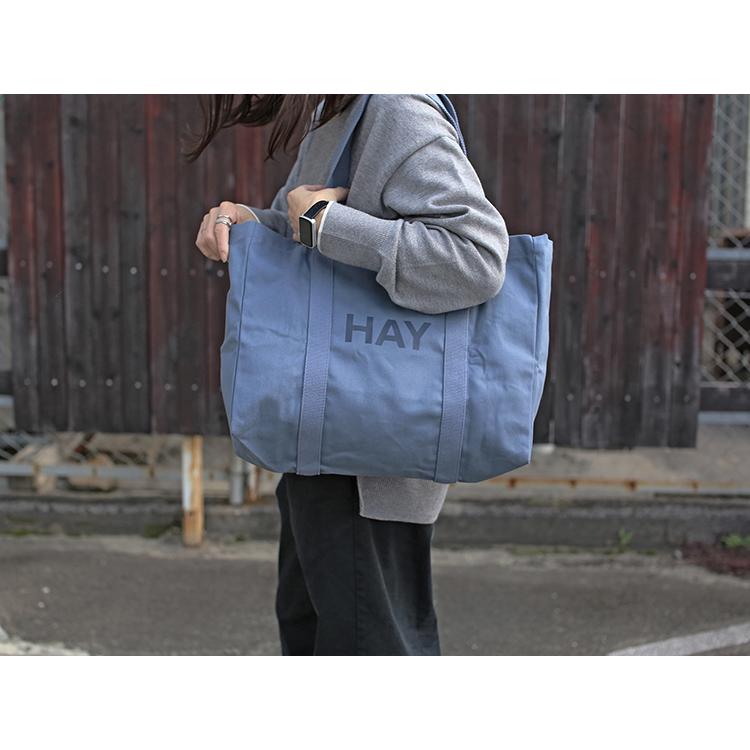 正規取扱店 HAY Shopper Bag Medium Steel blue ヘイバッグ i-34070 | HAY | 07