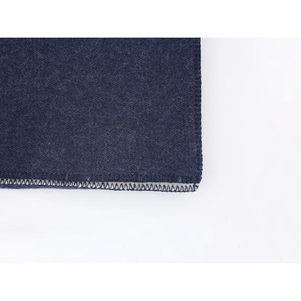 【正規取扱店】KLIPPAN クリッパン ウールシングルブランケット HOUSE IN THE FOREST(SIZE:1300mm×1800mm/ネイビー) KP890581　30422 | KLIPPAN | 04