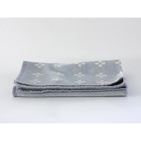 【正規取扱店】KLIPPAN シュニールコットン ハーフブランケット シャーンスンド(SIZE:約90cm×140cm/ライトブルー) KP892129 35342 | KLIPPAN | 02