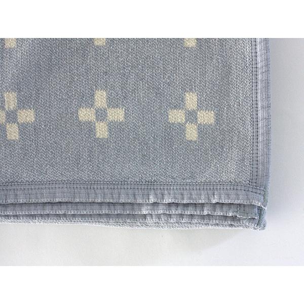 【正規取扱店】KLIPPAN シュニールコットン ハーフブランケット シャーンスンド(SIZE:約90cm×140cm/ライトブルー) KP892129 35342 | KLIPPAN | 04
