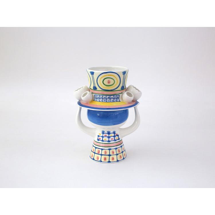 BJORN WIINBLAD エヴァ LADY WITH HAT フラワーベース ブルー 花瓶 ビヨンヴィンブラッド i-32052 |  | 03