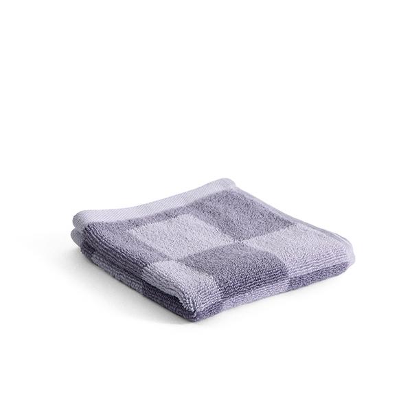 HAY Check Wash Cloth (Lavender) AE737-E152-AB78 ハンカチ タオル i-32984 | HAY