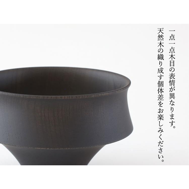 我戸幹男商店 椀 TSUMUGI 汁椀 富士型（ブラック）G1320-18732　i-33476 |  | 03