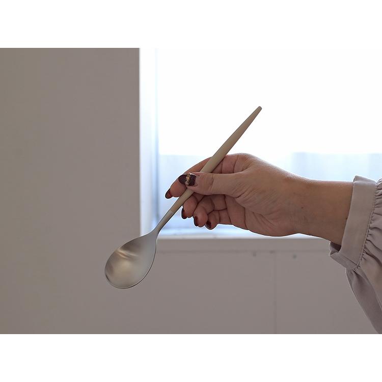 【Cutipol】MIO テーブルスプーン(アイボリーシルバー)CT-MII-F-05 カトラリー クチポール ミオ i-34040 | Cutipol | 04