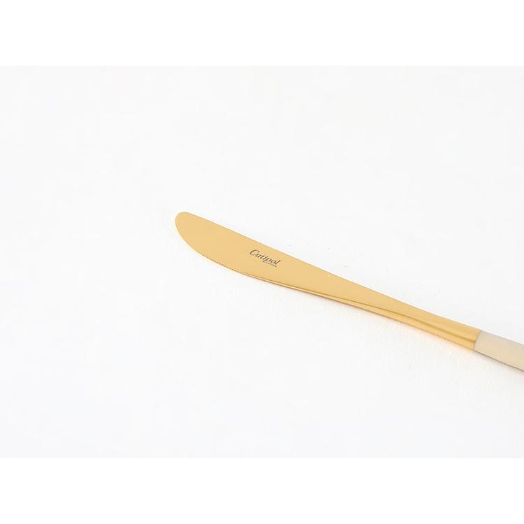 【Cutipol】MIO ディナーナイフ(アイボリーゴールド)CT-MII-GB-03 カトラリー クチポール ミオ i-34041 | Cutipol | 03