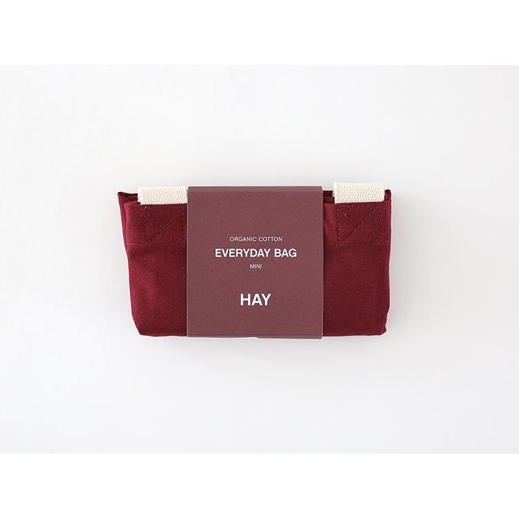 正規取扱店 HAY Everyday Tote Bag Mini (Burgundy) AE763-A565-AF61 ヘイバッグ i-34074 | HAY | 01