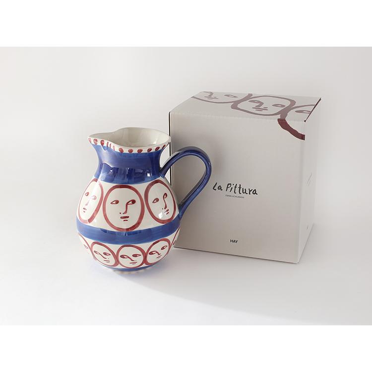 正規取扱店 HAY La Pittura Jug 2 litre La Faccia AF167-F271-AU11 フラワーベース ジャグ i-34082 | HAY | 05