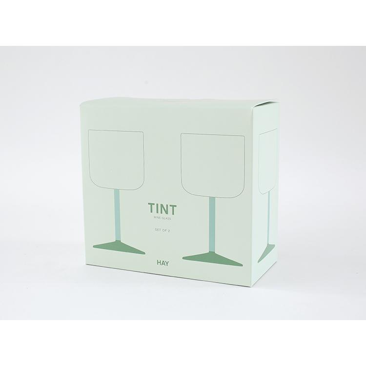 HAY TINT WINEGLASS SET OF 2（Clear jade light green and jade dark green) 食器 ワイングラス i-34084 | HAY | 06