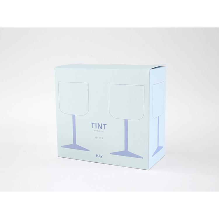 HAY TINT WINEGLASS SET OF 2（Clear and jade light blue) 食器 ワイングラス i-34085 | HAY | 06