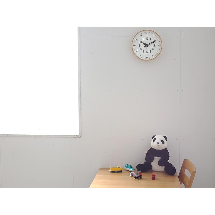 Lemnos fun pun clock φ25.4  (ナチュラル) YD14-08 S NT レムノス 壁掛時計 i-34328 | Lemnos | 06