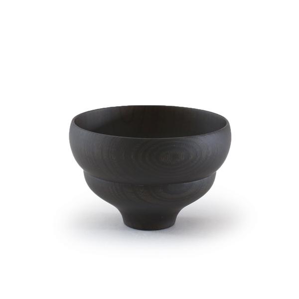我戸幹男商店 椀 TSUMUGI 汁椀 木瓜型（ブラック）G1320-18733 i-34341 | 