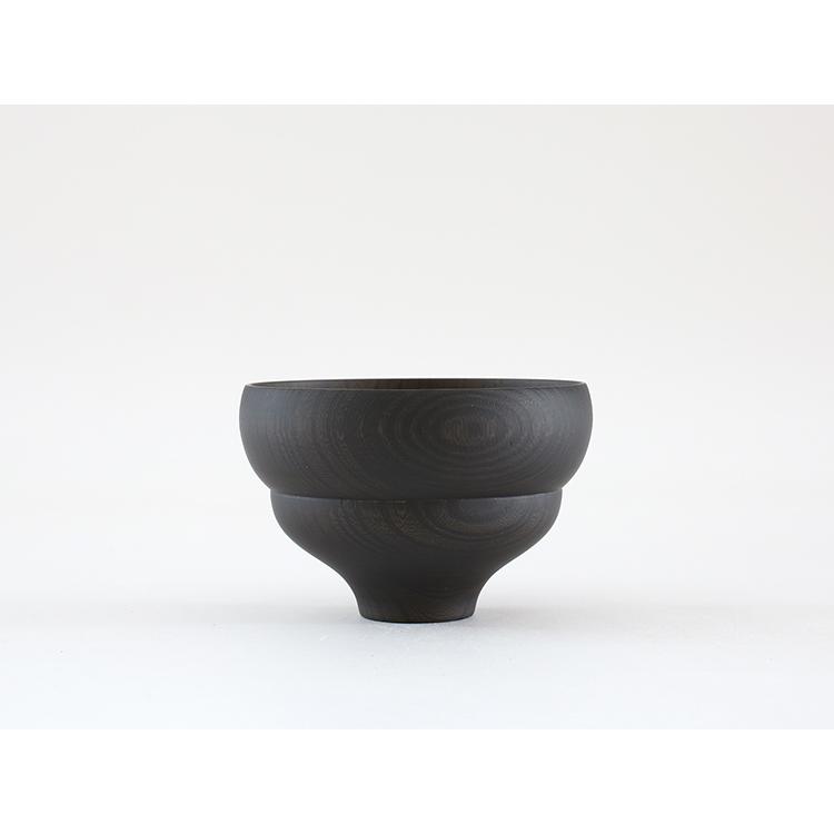 我戸幹男商店 椀 TSUMUGI 汁椀 木瓜型（ブラック）G1320-18733 i-34341 |  | 02