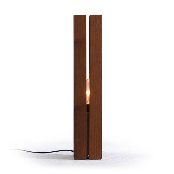 2are3 soid lamp テーブルランプ ウォールナット 丹羽望 受注生産品 28082 | 