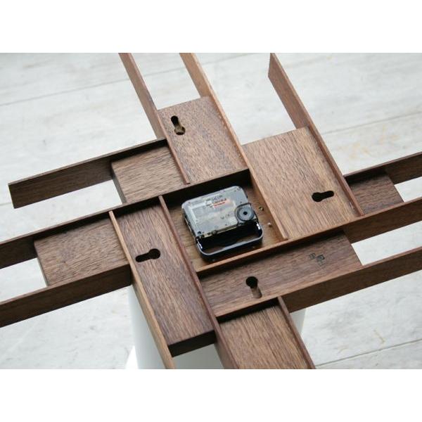 2are3 KAY9 WALNUT×1.3 (ウォールナット エスプリ別注モデル) 壁掛時計 丹羽望 受注生産品 29077 |  | 03