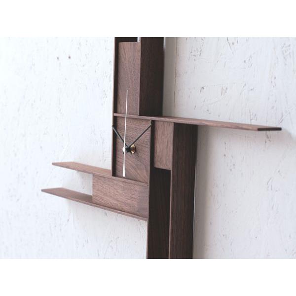 2are3 KAY4 WALNUT×1.3 (ウォールナット エスプリ別注モデル) 壁掛時計 丹羽望 受注生産品 29075 |  | 02