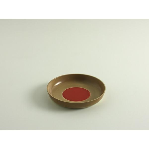 1616/ arita japan S&BディーププレートS（ライトブラウン レッド）食器 有田焼 イチロクイチロクアリタ  28312 | 1616 / arita japan | 01