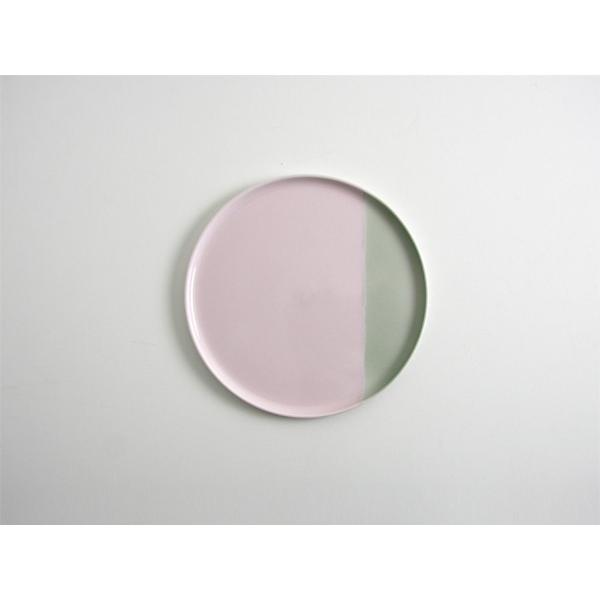 1616/ arita japan S&BフラットプレートM（ピンク/グレー） 食器 有田焼 イチロクイチロクアリタ i-28317 | 1616 / arita japan | 03