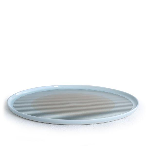 1616/ arita japan S&BフラットプレートXL（グリーンストライプ） 食器 有田焼 イチロクイチロクアリタ i-13393 | 1616 / arita japan