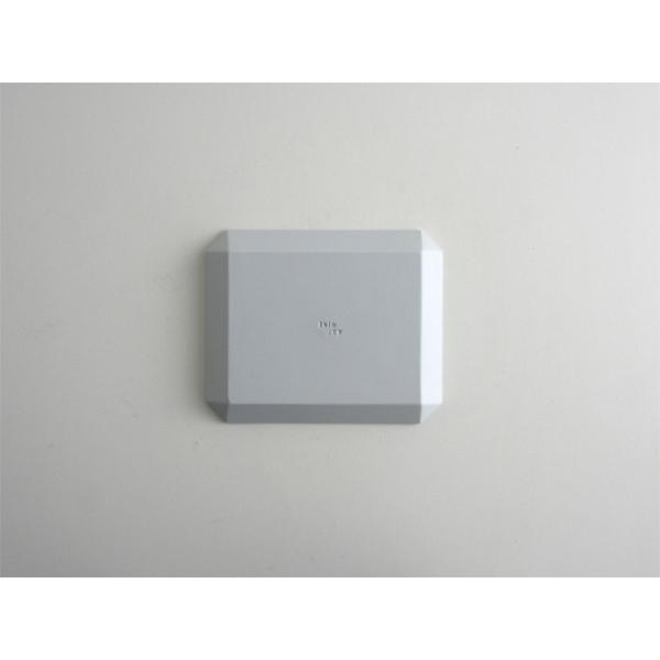 1616/ arita japan TY スクエアプレート 130（グレー）食器 有田焼 イチロクイチロクアリタ 柳原照弘 33739 | 1616 / arita japan | 02