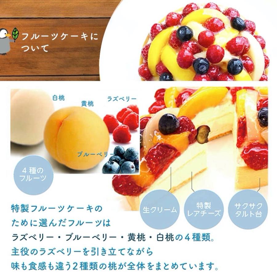 フルーツケーキ 5.5号 直径16cm バースデーケーキ 誕生日ケーキ 記念日  スイーツ ケーキ タルト 人気 お取り寄せ こどもの日 母の日｜esquisse-birthday｜05