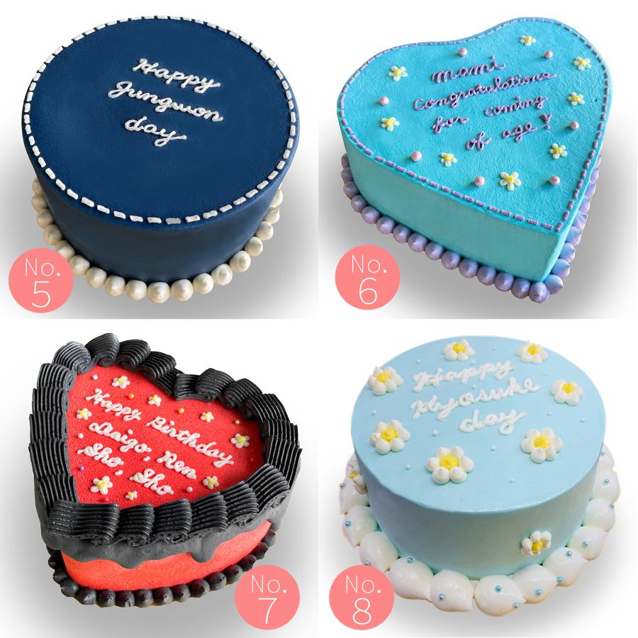 【選べる34種】センイルケーキ 5号 4〜5名様 誕生日ケーキ バースデーケーキ 推しケーキ 韓国スイーツ 結婚記念日 母の日｜esquisse-birthday｜05