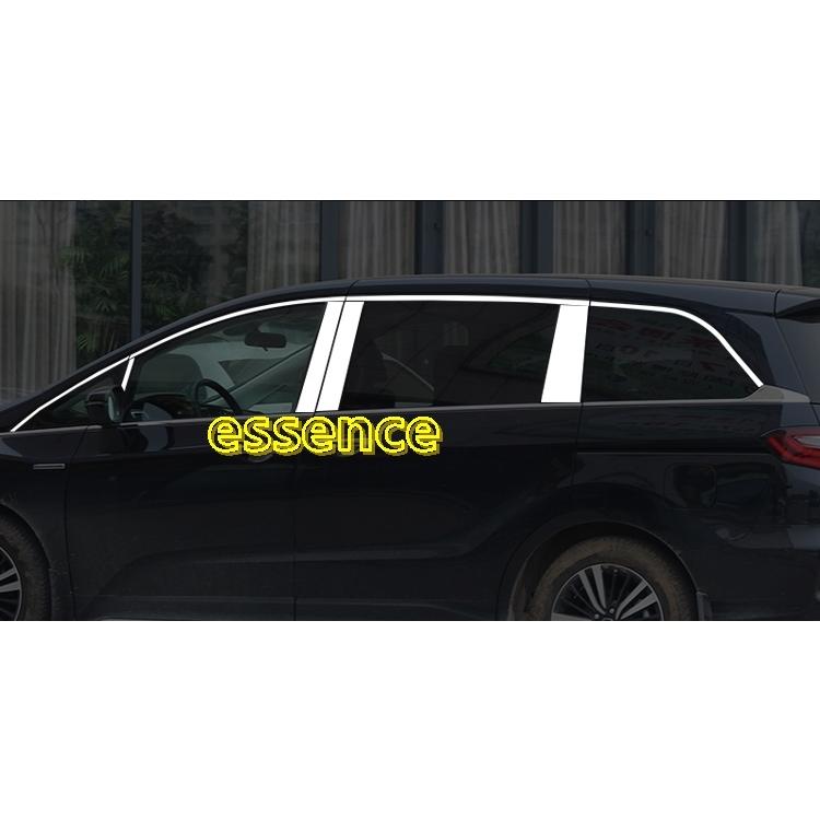 サイド ウィンドウ トリム ホンダ オデッセイ ハイブリット カスタム パーツ HONDA ODYSSEY 車の窓のための装飾的な明るい