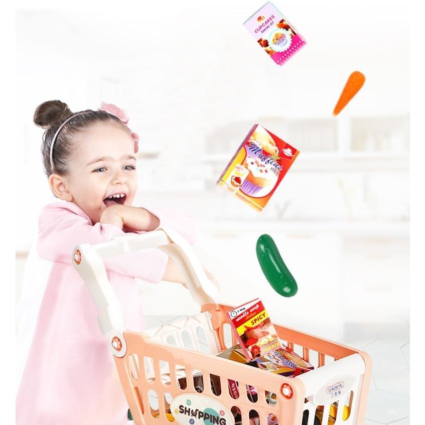おもちゃ おままごとショッピングカート お買い物カート ごっこ遊び 知育玩具 子供用 まねっこ ままごとセット おうち遊び 子供の日 誕生日プレゼント 選べる2 5044 Essence オンラインショップ 通販 Yahoo ショッピング