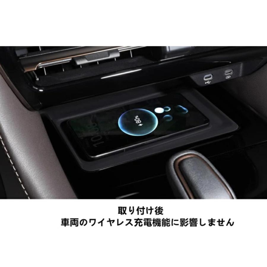 置くだけ充電　トヨタ純正部品　アルファード、ヴェルファイア40系 アルファード ヴェルファイア 40系 用 置くだけ充電トレイ ワイヤレス