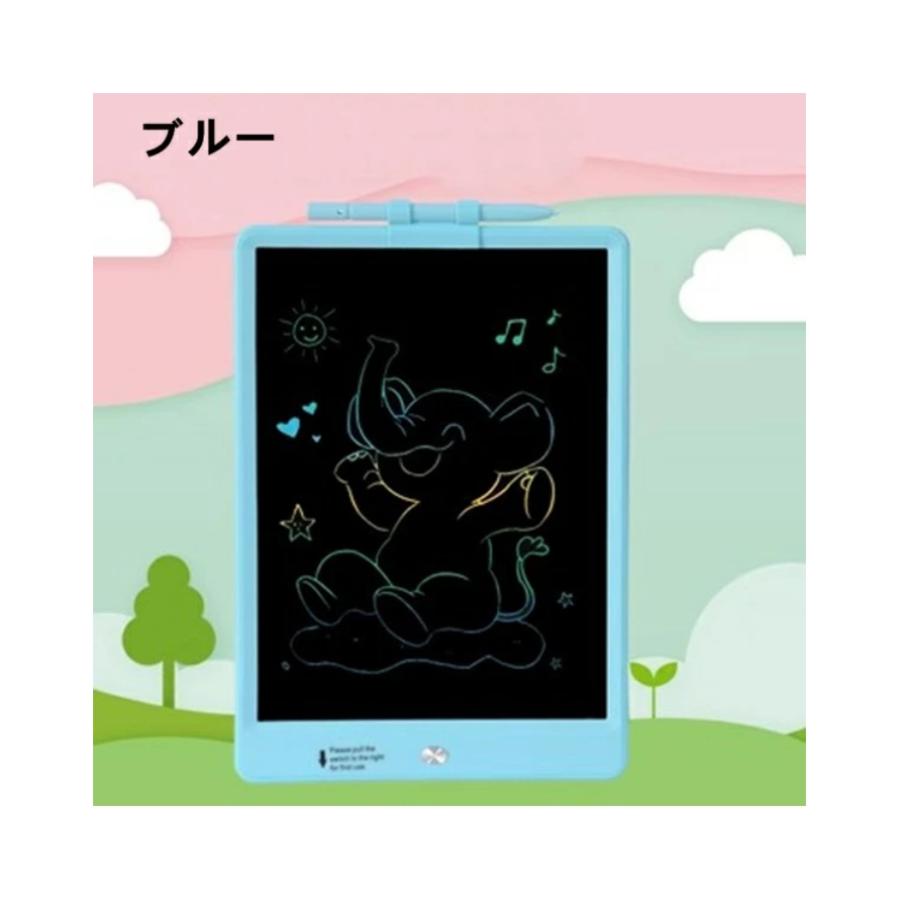 お絵かきボード 電子メモ 電子メモパッド カラー タブレット 子供 子ども おえかき おでかけ 知育 自宅 車内 玩具 軽い 軽量 誕生日 男の子 女の子 c01352 |  | 01