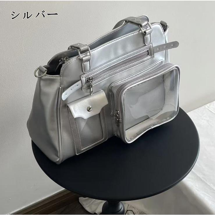 ショルダーバッグ 大容量 トートバッグ 痛バッグ JK制服バッグ