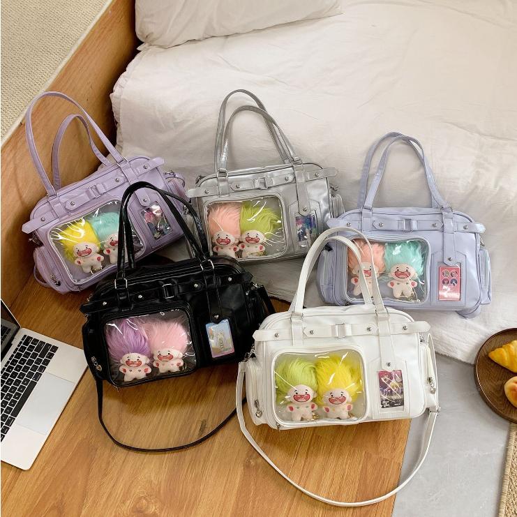 痛バッグ ショルダーバッグ 斜め掛け 2WAY おしゃれ オタク活 可愛い
