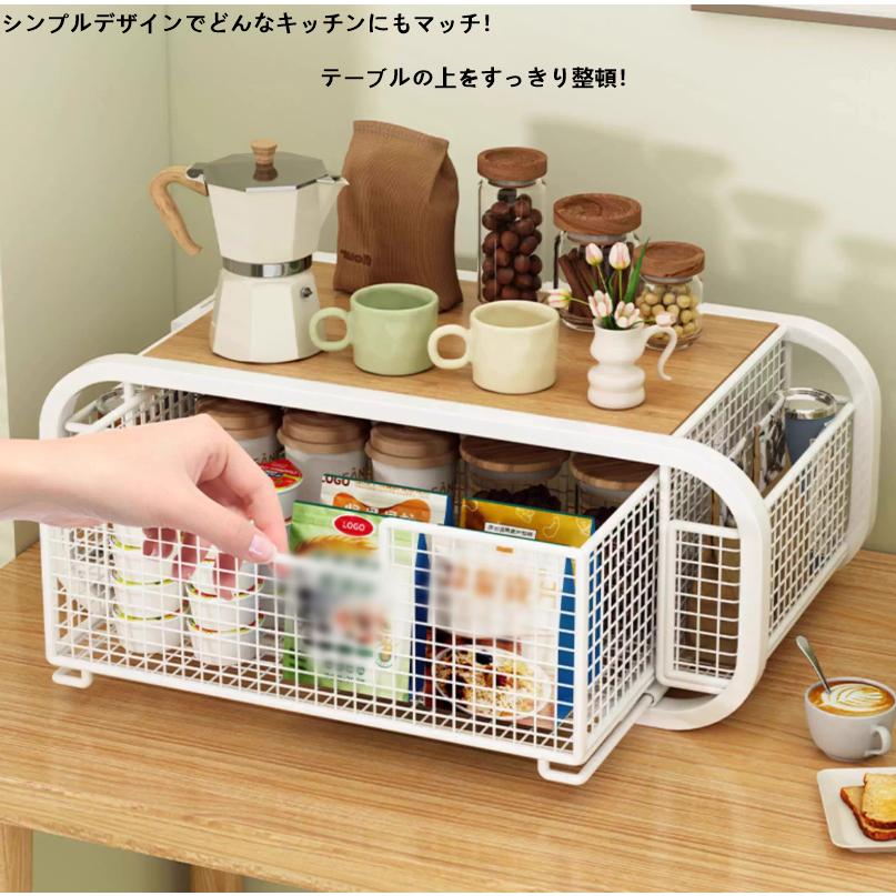キッチン 卓上 コップスタンド 収納ラック｜水切り付き カップホルダー