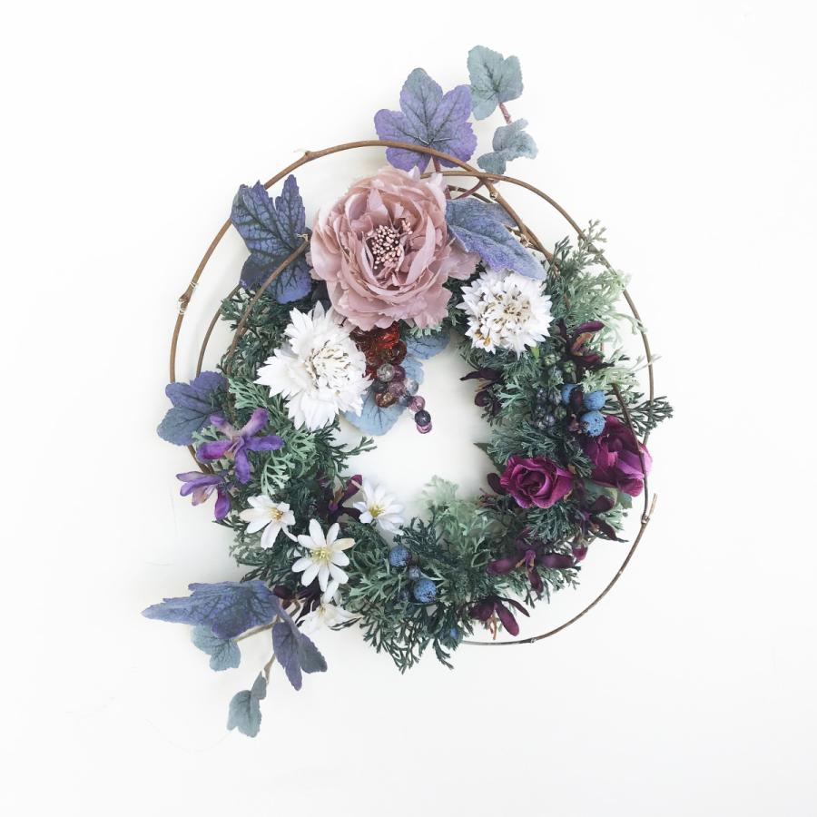 ハンドメイドリース♡オーダーリース ドライフラワーリース