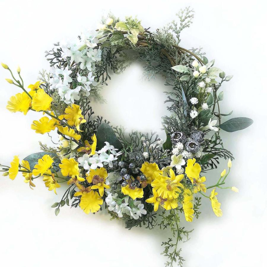 ドライフラワーリース　～Sea～　ハンドメイド・オーダー ドライフラワーリース ～Sea～ ハンドメイド・オーダー ドライ