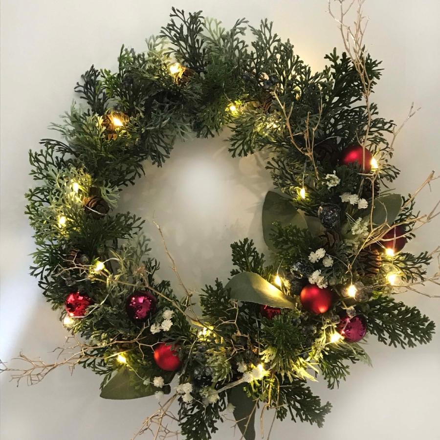 最安値に挑戦 北欧風クリスマスリース 32cm イルミネーション付き Led Led エッセンスデザイン工房 通販 Yahoo ショッピング 高い素材 Www Maxipiso Com Ar