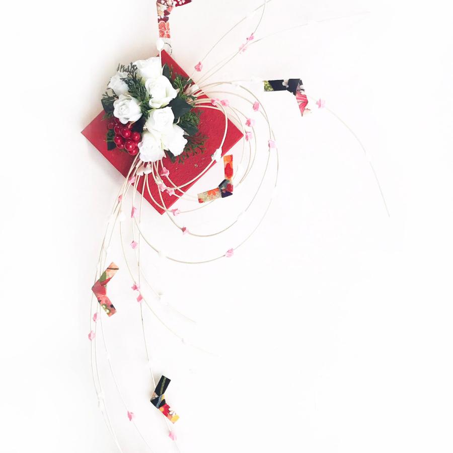 お正月リース♪No.15 お正月 リース S 通販 玄関リース 冬 玄関 飾り Sサイズ 玄関飾り 壁