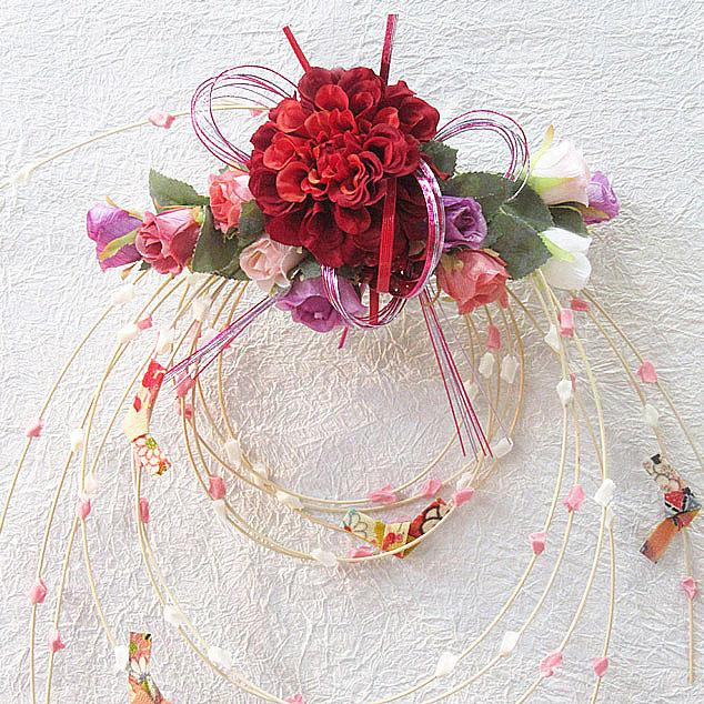 ホワイトクリスマスリース コットン シロタエギク ホワイトリース