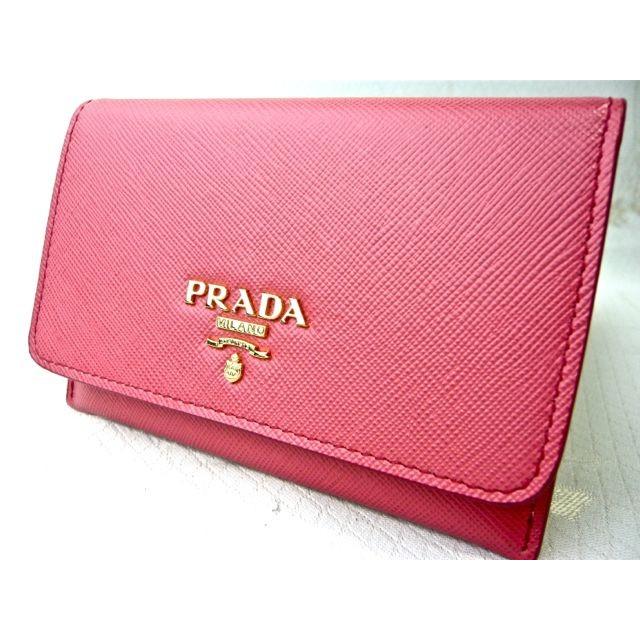 【✨美品✨】 プラダ iPhone14Pro ケース カード入れ ピンク ピンク系 海外 PRADA(プラダ) iPhone・スマホケース(レディース