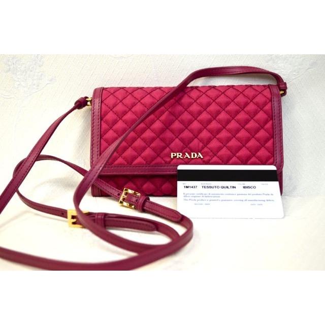 PRADA プラダ ポシェット 長財布 日本未発売 1M1437 TESSUTO PRADA プラダ ポシェット 長財布 日本未発売 1M1437 TESSUTO