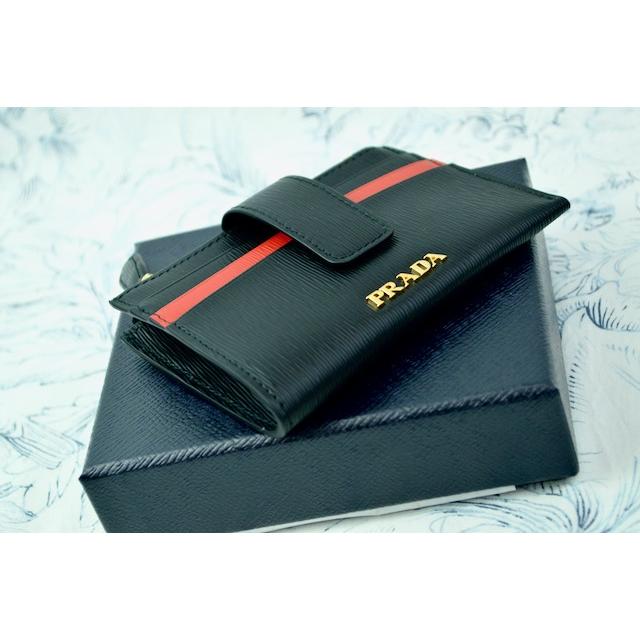 PRADA プラダ 財布 日本未発売 1MC026 カーフレザー型押し PRADA プラダ 財布 日本未発売 1MC026 カーフレザー型押し