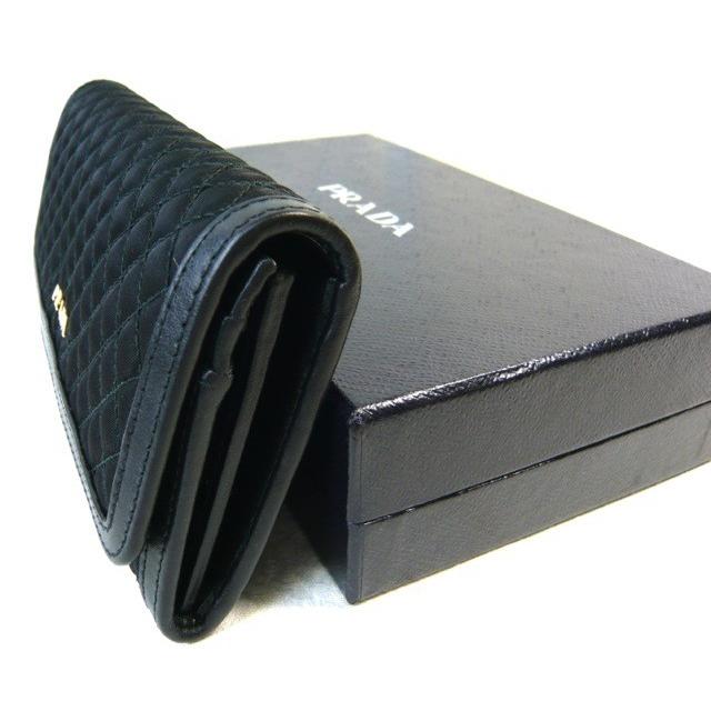 美品☆PRADA プラダ 長財布 1MH132 ブラック パスケース・付属品完備 楽天市場】【中古】 PRADA (プラダ) 1MH132 長財布 パスケース