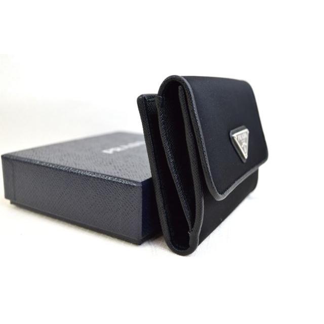PRADA プラダ 財布 1MH523 TESSUTO 3つ折り サフィアーノ カーフ 