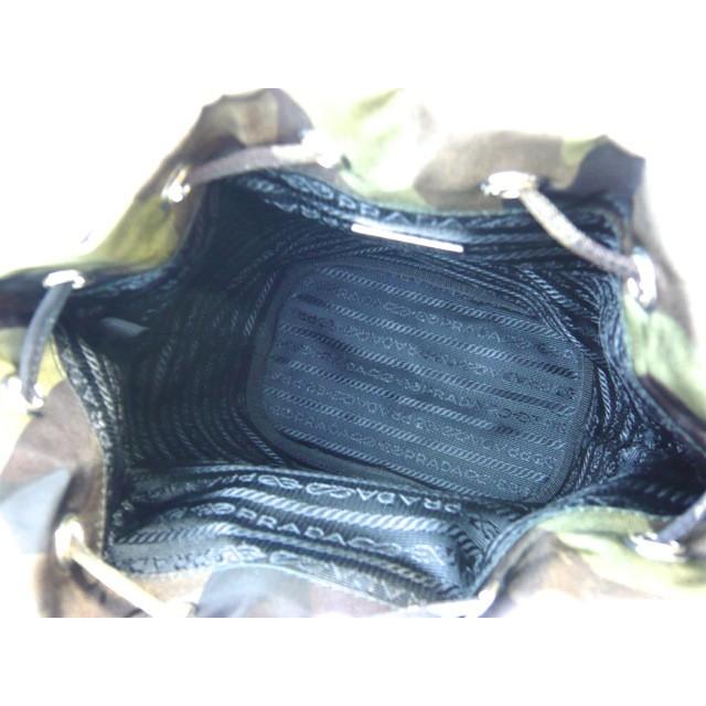 PRADA プラダ 巾着 ポーチ 日本未発売 PRADA 1N1863 迷彩柄