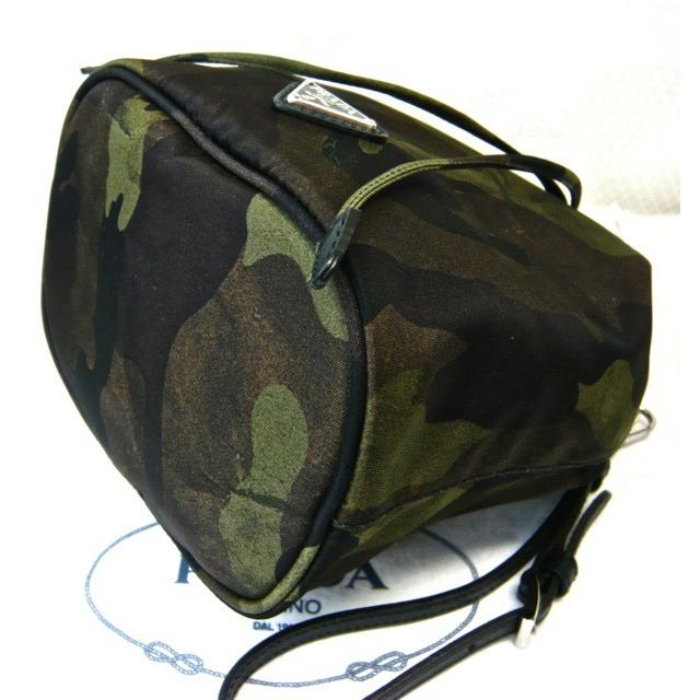 PRADA（プラダ） 巾着 ポーチ 日本未発売 1N1863 迷彩柄 TESSUTO