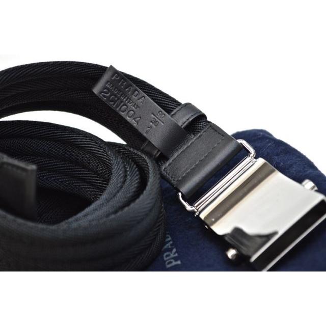 PRADA プラダ ベルト 日本未発売 2CN004 アジャスタブル フィット 男女
