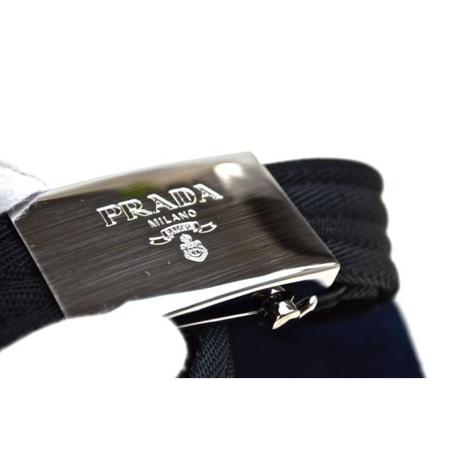 PRADA プラダ ベルト 日本未発売 2CN004 アジャスタブル フィット 男女