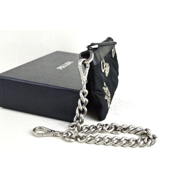 PRADA プラダ 財布 日本未発売 2MB005 チェーンウォレット PRADA プラダ 財布 日本未発売 2MB005 チェーンウォレット
