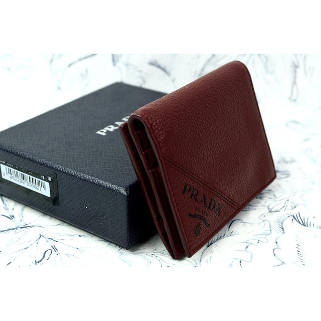 PRADA プラダ 財布 日本未発売 2MO006 VITELLO GRAIN グレイン PRADA プラダ 財布 日本未発売 2MO006 VITELLO GRAIN グレイン