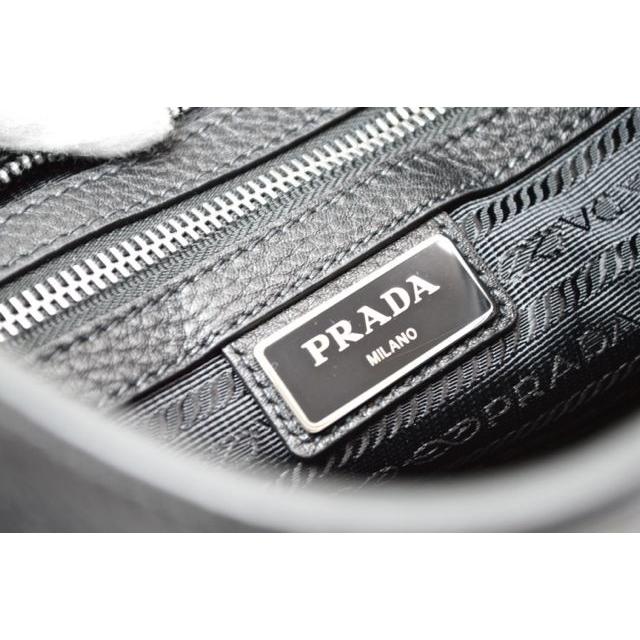 プラダ ショルダーバッグ 日本未発売 PRADA 2VH019 BANDOLIERA VITELLO CITY カーフレザー 男女兼用 NERO 黒