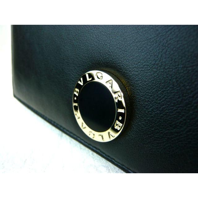 BVLGARI　ブルガリ　長財布　22161　コローレ　カーフレザー　黒　赤 BVLGARI ブルガリ 長財布 22161 コローレ カーフレザー 黒 赤